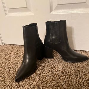 Never worn Steve Madden Black Acton Booties
